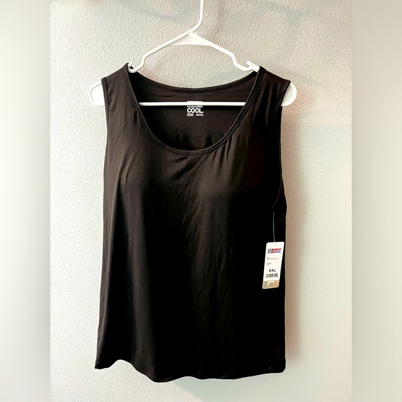NWT 32 Degrees athletic tank with shelf bra, Size XXL - Picture 3 of 5